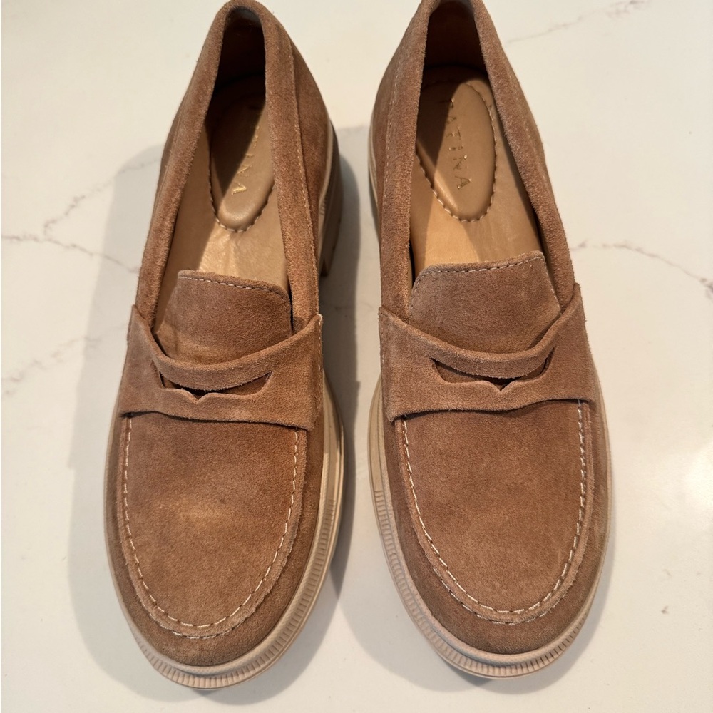 Portland Leather Tan Suede Loafers